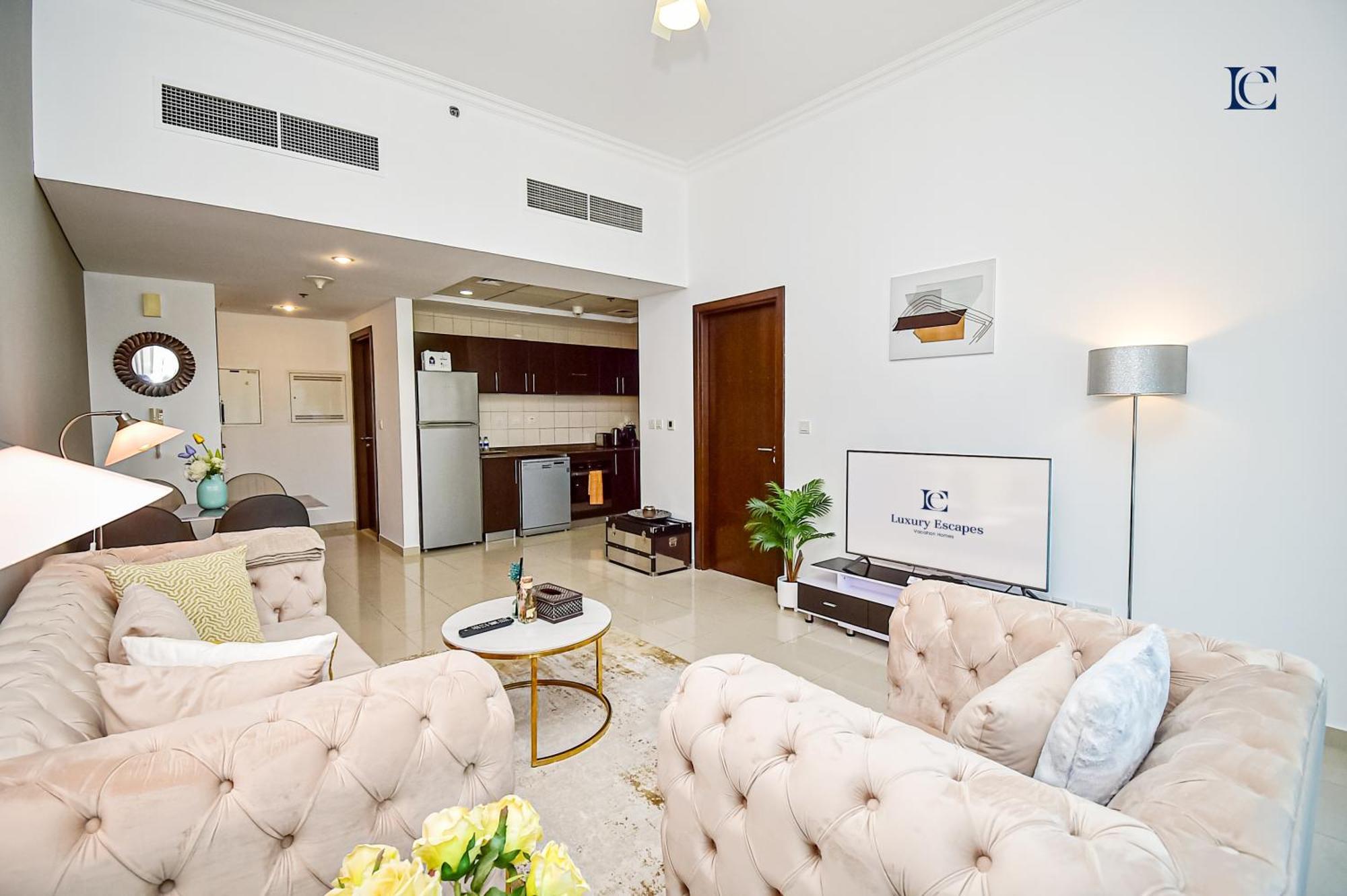Luxury Escapes - 1Br Home With Stunning Marina View - Bay Central Marina Dubaj Kültér fotó